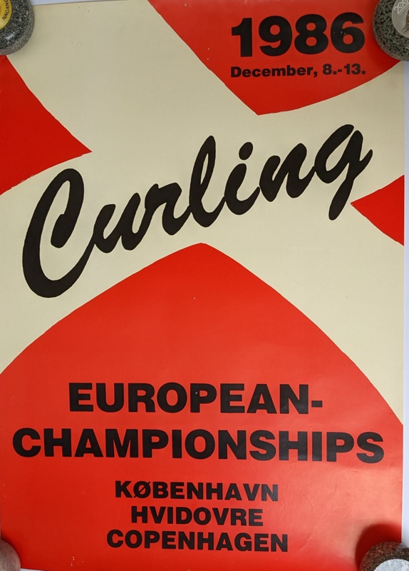 European Championships 1986 Poster; PR375 eHive