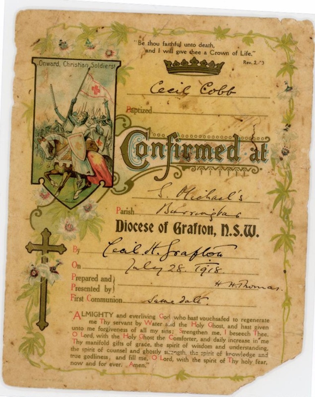 Certificate; Unknown; 28 Jul 1918; MUS2015.26.47 | eHive