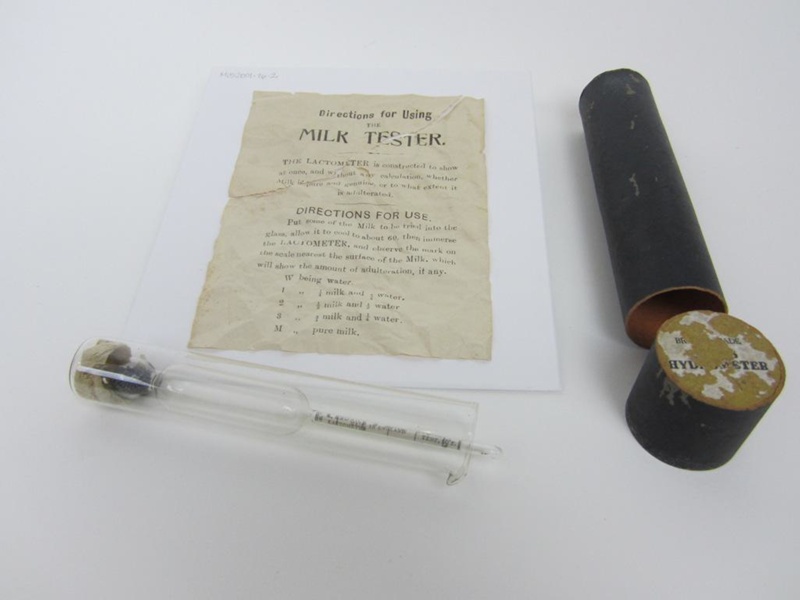 Hydrometer / milk tester / lactometer; 19241947; MUS2001.26.2 eHive