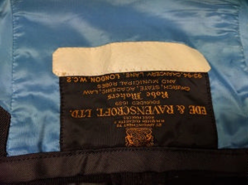 Academic Textiles Worn By Prof H Ham Ede Ravenscroft David Jones Ltd Smidso On Ehive