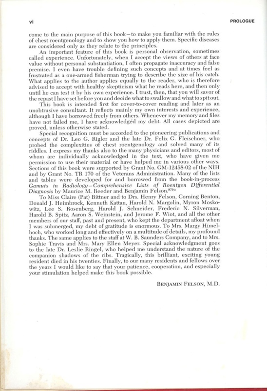 Chest Roentgenology Felson MD，Benjamin Chest Roentgenology: Felson, Benjamin: 9780721635910: Books