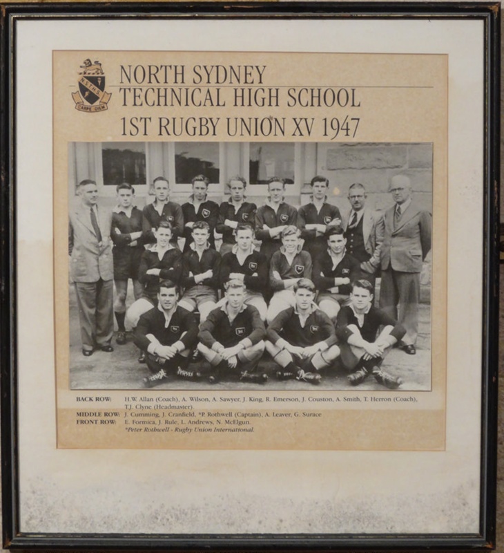 North Sydney Technical High School 1st Rugby Union Xv 1947 001 0030 On Ehive