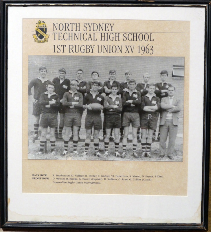 Ancienne Photo D'époque 1963 – Équipe De France De Rugby Union – Tirage Original