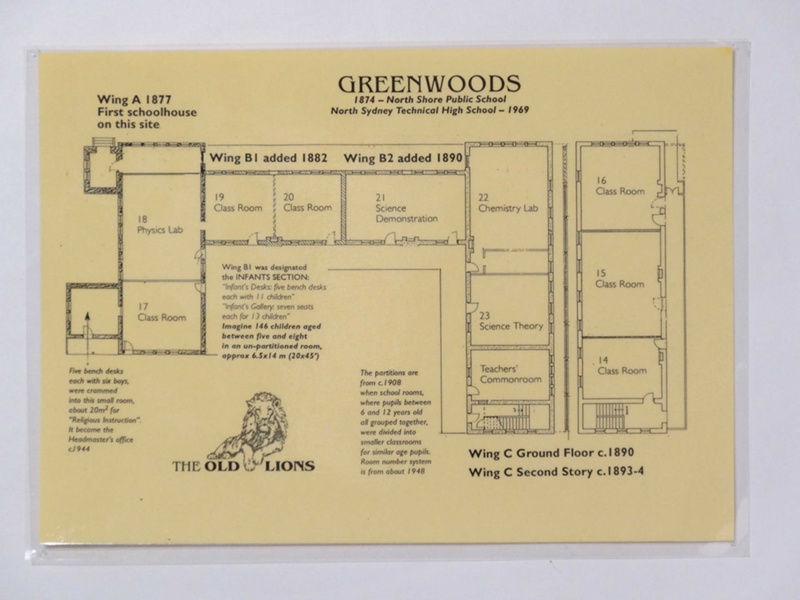 North Sydney Technical High School Floor Plans 1877 1969 002