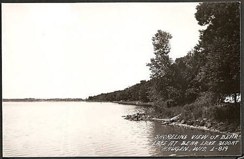 Shoreline of Bear Lake Resort, Bear Lake, WI; 00008 | eHive