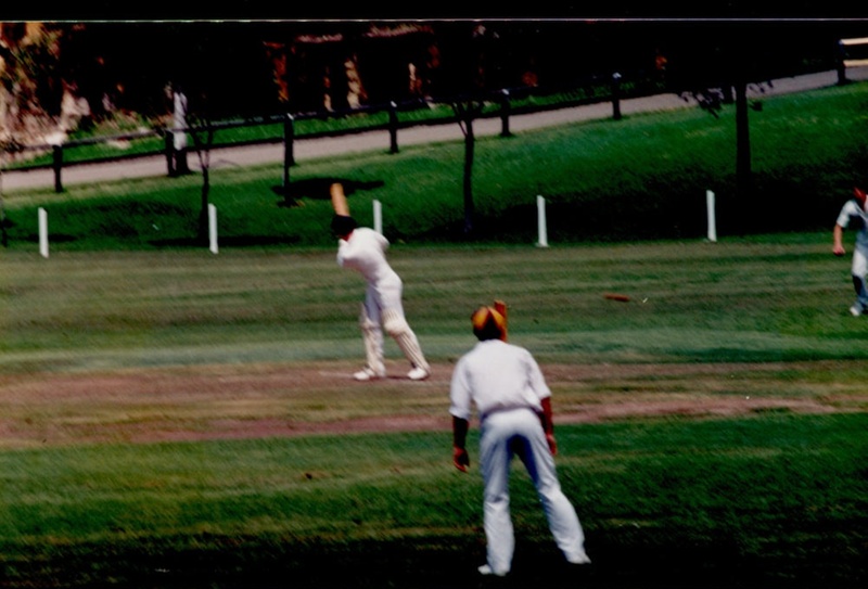 Photographs 1990 Cricket game February 1990; 1990 February; 114.197