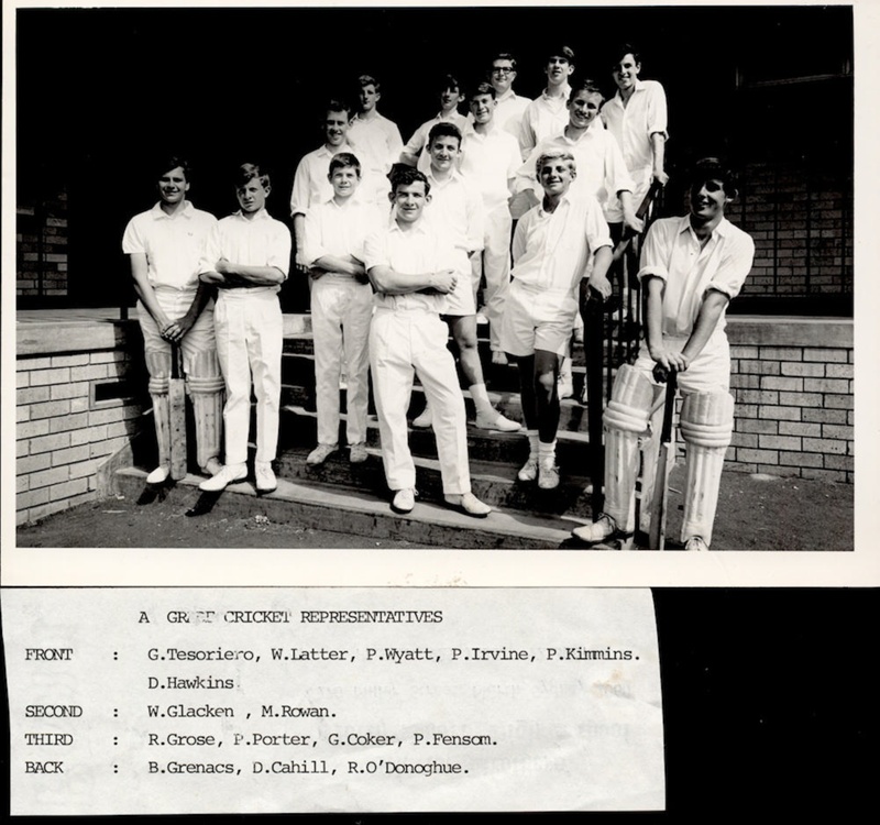 Photographs 1965 A Grade Cricket Representatives; 1965; 89.9 eHive
