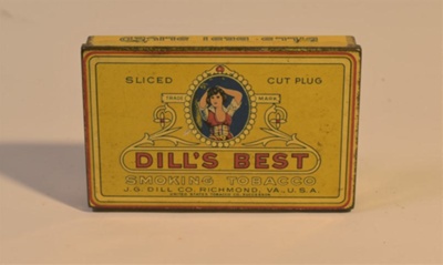 Tobacco tin; JG Dill Co; SH1984-2272