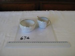 milk jug and slop bowl; SH1975-674