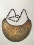 Breast Plate - King Joe of the Wiradjuri; 1844; SH1989-2844b