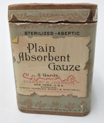 Chemical: Seabury’s Standard Gauzes; Ca 1906; AR#1523