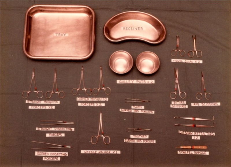 Equipment: Pacemaker Tray; Clinical Photography - TQEH; 1983; AR#15162 ...