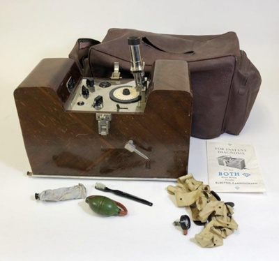Equipment: Both Electrocardiograph No 151; Ca 1938; AR#1253