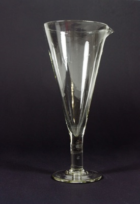 Glass: Urine Glass; Ca 1950s; AR#608
