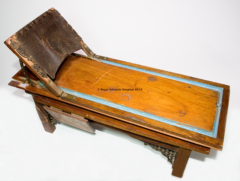 Equipment:  Working Model of Theatre Operating Table; 1888; AR#2818