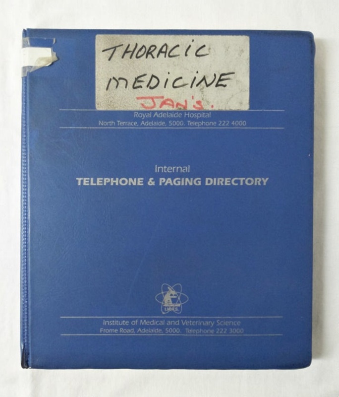 Document Internal Telephone and Paging Directory; Ca 1995; AR11152
