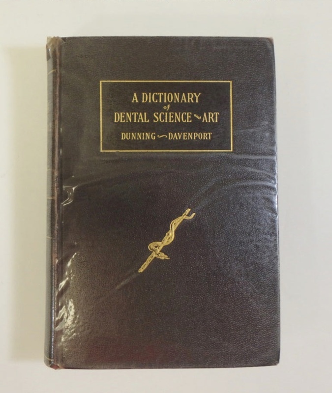 Book A Dictionary of Dental Science and Art; 1936; AR10511 eHive