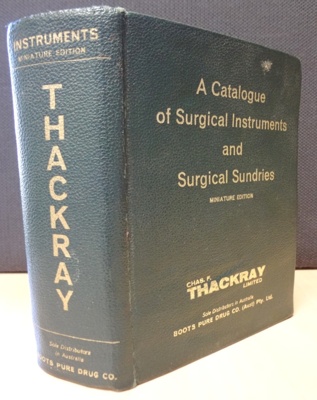 Medical Instruments Book Book: A catalogue of surgical instruments and surgical sundries; Ca ...