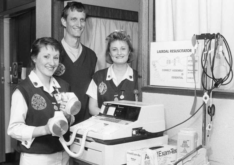 Nurse Defibrillator Demonstration, Coronary Care Unit; AR11515 eHive