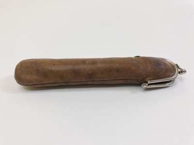 Equipment: Pen Microscope in Leather Case; Ca 1950s; AR#11231