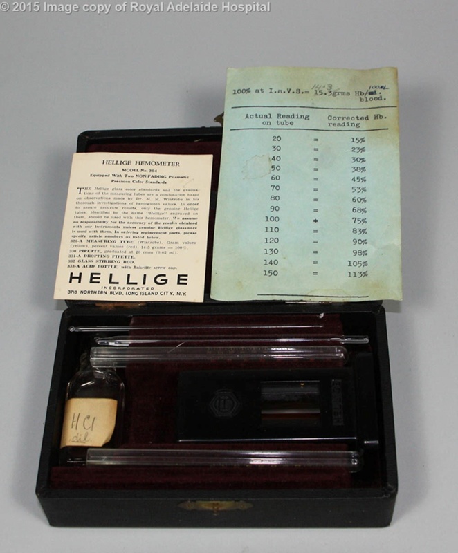 Pathology: Haemometer Model; Ca 1960; AR#3245 | eHive