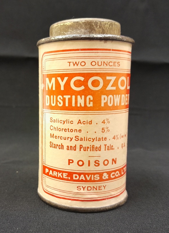 Chemical Mycozol Dusting Powder; Parke Davis & Co; AR13647 eHive