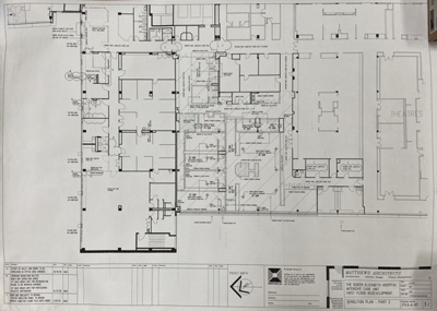 Qeuh Layout Document: Map - QEH Intensive Care Unit First Floor Redevelopment; 1997 ...