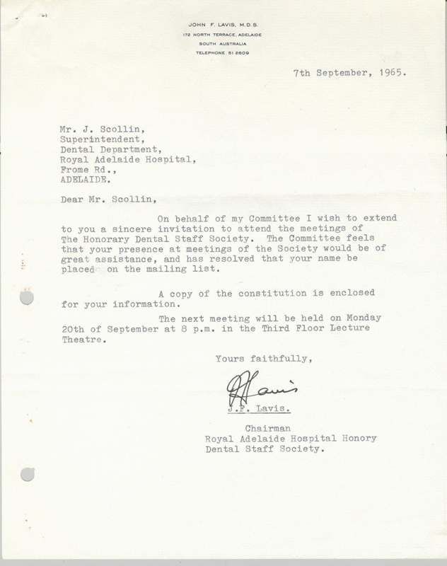 document-honorary-dental-staff-society-letter-1965-ar-5780-on-ehive