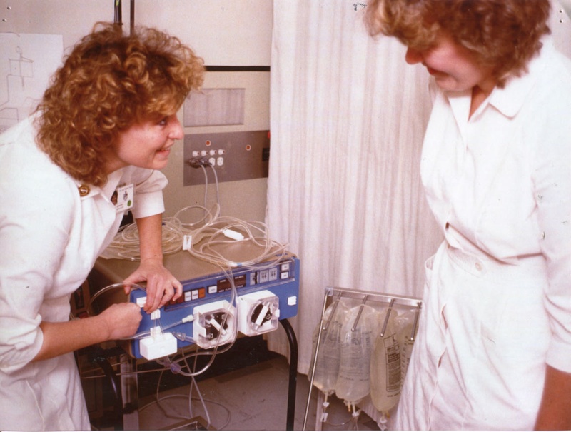 Nurse Peritoneal Dialysis Training Suzie Burford and Nurse; AR11726 eHive
