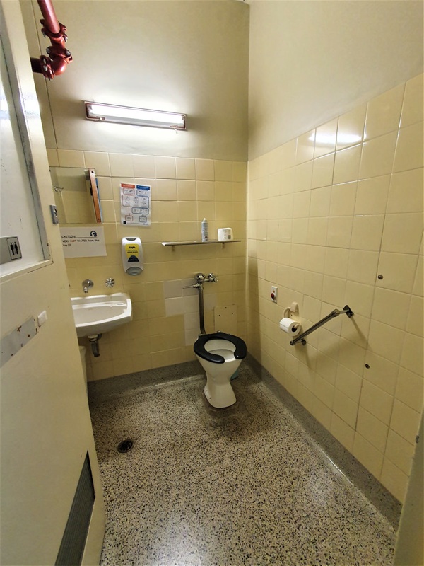 Interior: TQEH Clinical Education Nursing Toilets; 2023; AR#14340 | eHive