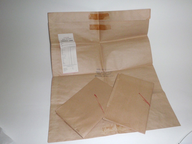 Nursing Laundry Bags; Ca 1970; AR818 eHive