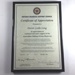 Certificate: Framed Certificate of Appreciation for Australian Defence Force Reserves Support Presented to Dr Leslie Long; 2002; AR#22