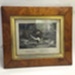 Artwork: Wooden framed lithograph 'The Fox Escapes with the Best Goose'; 1836; AR#1705