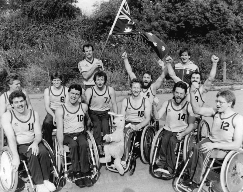 Event Australian Wheelchair Basketball Team; Ca 1980s; AR12980 eHive