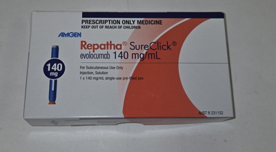 Repatha Sureclick Storage Repatha SureClick Evolocumab Pen; Amgen Inc.; January 2026; AR#20242 ...