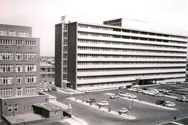 Conor Building Exterior: TQEH from Connor Building; Clinical Photography - TQEH; Ca ...