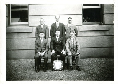Event: RAH Table Tennis Team - B Grade Premiers; September 1928; AR#14028