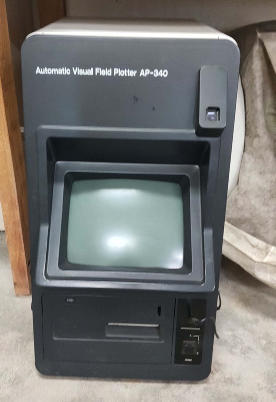 Equipment: AP340 Automated Visual Field Plotter; Ca 1980; AR#1254 | eHive