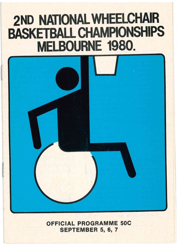 Brochure 2nd National Wheelchair Basketball Championships Melbourne