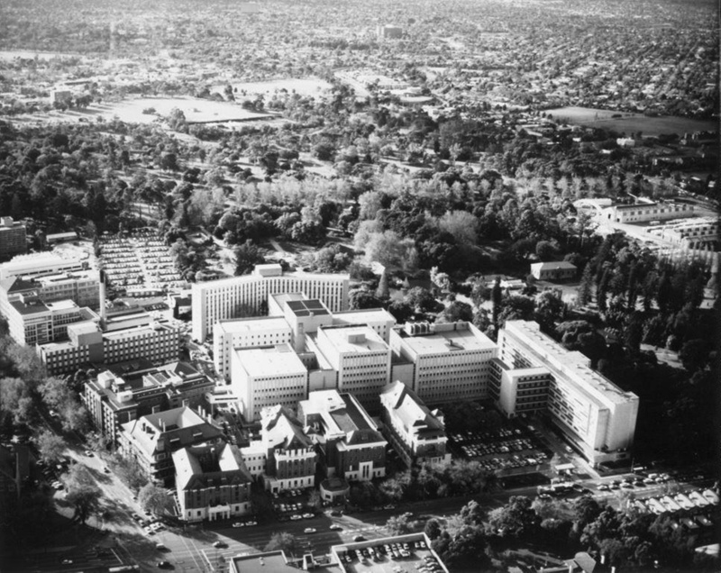 Exterior Aerial Photograph Of Old Royal Adelaide Hospital 2003 Ar 11024 Ehive