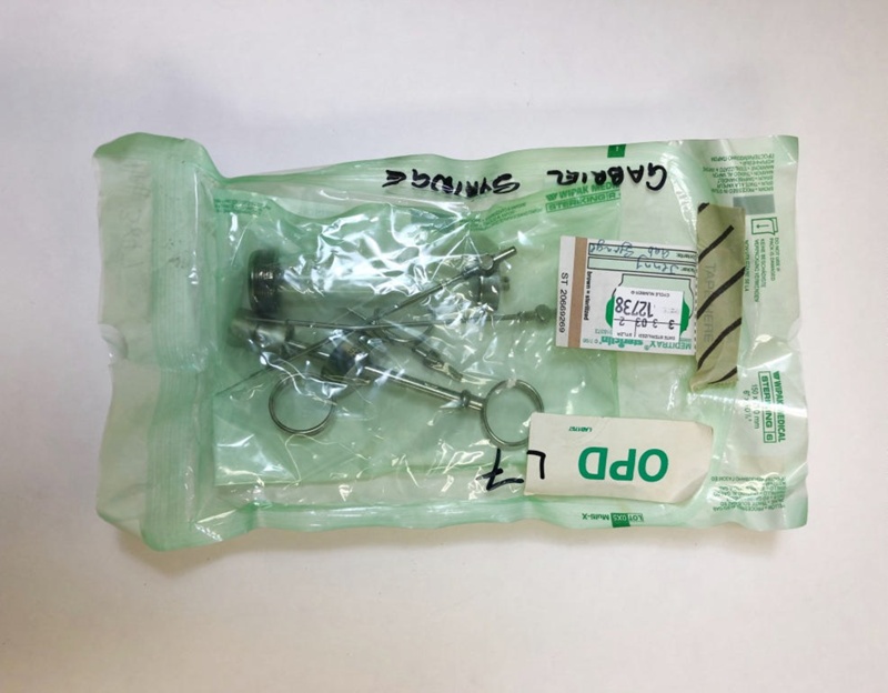 Instrument Gabriel Syringe; 2003; AR3847 eHive