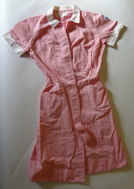 Pink nurse uniform dress best sale