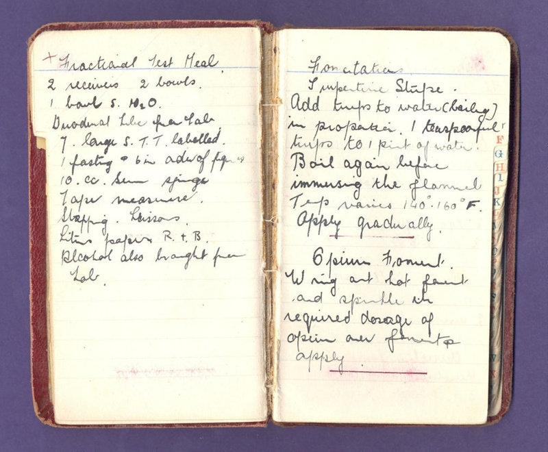 Nursing Nurses Pocket Notebook; Ca 1940; AR3537 eHive