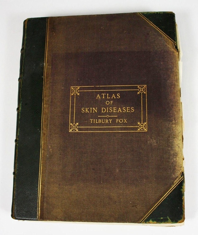 2冊The CurrentColorAtlas of Skin Diseases Book: Atlas of Skin Diseases; 1877; AR#5727 | eHive