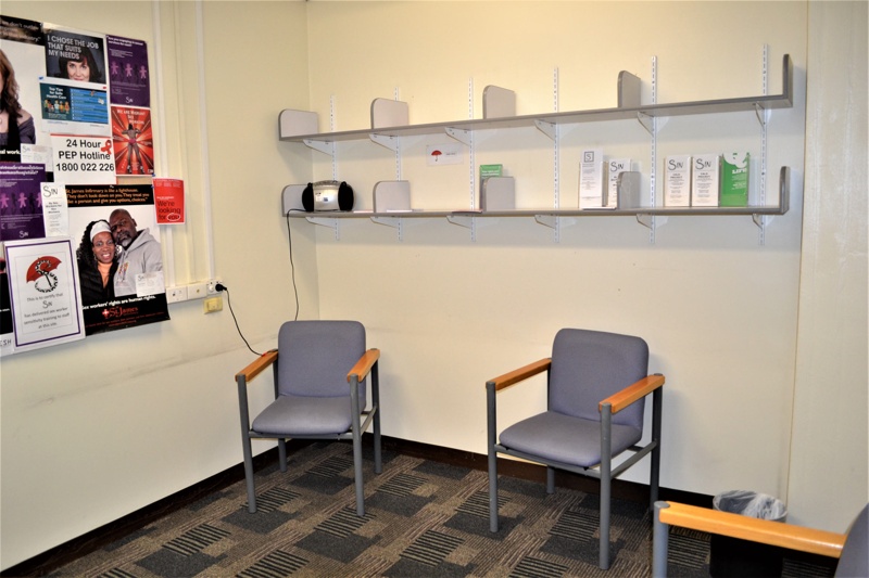 Interior Waiting Room Sexual Health Clinic 2022 AR 13063 eHive