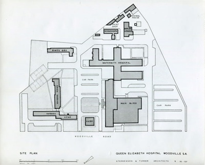 Qeh Map Layout Plans: Seven Photographic Copies of The Queen Elizabeth Hospital ...