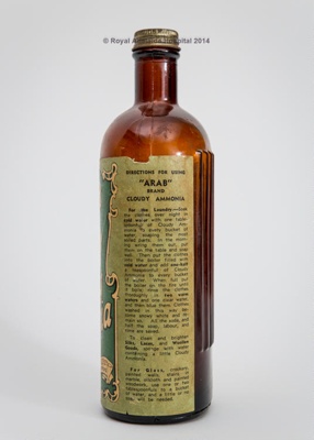 Chemical: Cloudy Ammonia bottle; Ca 1940; AR#5421