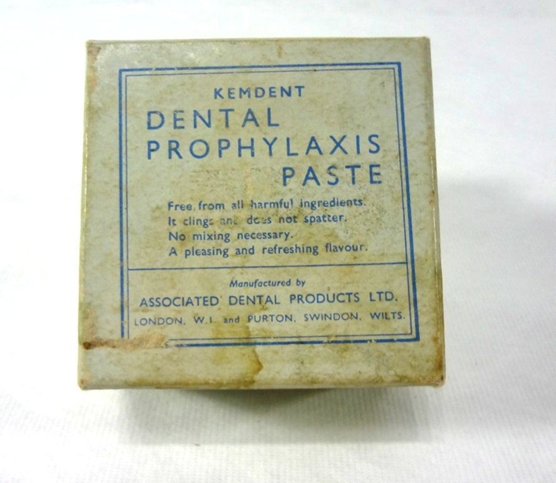 Chemical Kemdent dental prophylaxis paste; Ca 1950's; AR5464 eHive