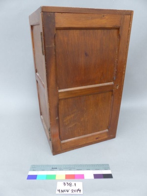 Wooden cupboard; Unknown; Unknown; 338.1