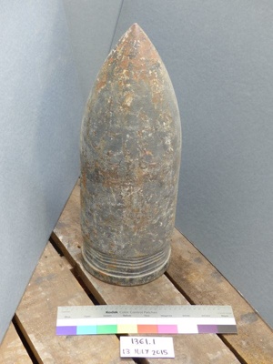 Artillery shell; Unknown; Unknown; 1361.1